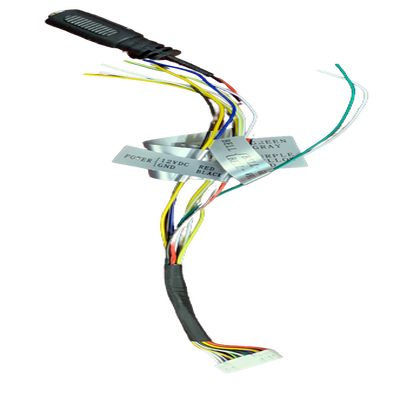 Cable siames de dispositivo facial ,cable de alimentacion ,cable de datos de alarma y comunicacion compatible con  DSK1T321MFWX