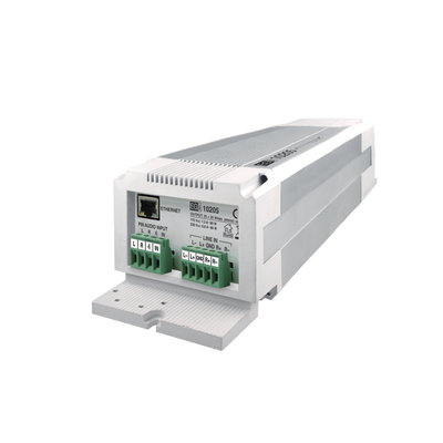 ETAPA DE POTENCIA DE AUDIO IP 2X25W O 1X50W EN FORMATO CARRIL DIN ESTÉREO/MONO