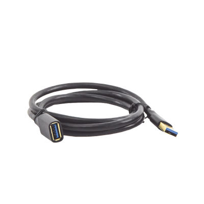 Cable Extensor USB 3.0 / 1 Metro / Macho-Hembra / 5 Gbps / Ultra Durabilidad / Núcleo de cobre estañado 28/22 AWG / Blindaje interior múltiple / Ideal para teclado, mouse , etc.