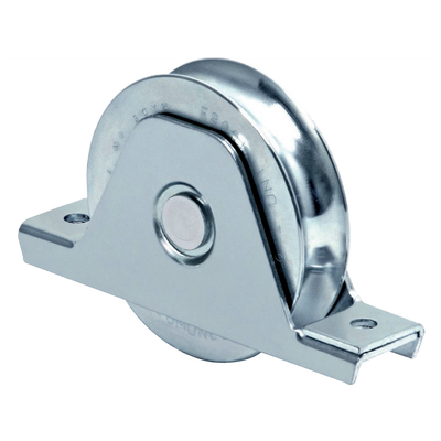 338 - Rueda de 12 cm / Capacidad Para Puertas de Hasta 400 kg / Canal Tipo "U"