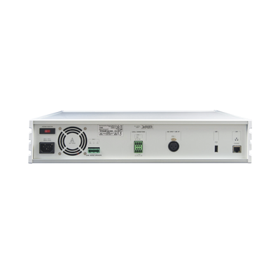 ETAPA DE POTENCIA DIGITAL 1x240W 100V  MILLENNIUM IP CON CONECTIVIDAD IP LAN, SUPERVISON, CALIDAD DE SONIDO HQ PARA 1 ZONA, EN FORMATO RACK 2U