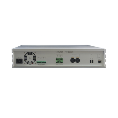 ETAPA DE POTENCIA DIGITAL 2x240W 100V  MILLENNIUM IP CON CONECTIVIDAD IP LAN, SUPERVISON, CALIDAD DE SONIDO HQ PARA 2 ZONAS, EN FORMATO RACK 2U