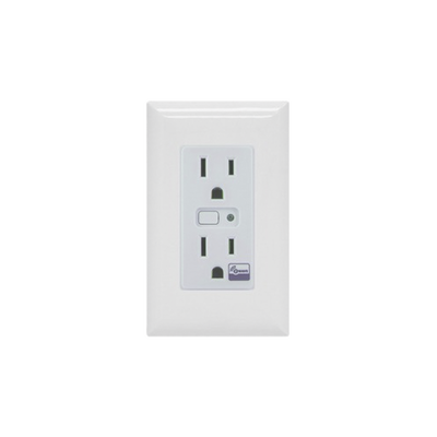 (ZWAVE) Tomacorriente con señal inalambrica Z-WAVE, compatible con HUB HC7, C8, puede ser un panel de alarma L5210, L7000 con Total Connect y Alarm.Com