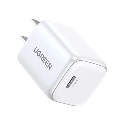 Cargador Mini de 30W serie Nexode | 1 USB-C de Carga Rápida | Tecnología GaN II | Power Delivery 3.0 | Quick Charge 4.0 | Carga Inteligente | Múltiple Protección  | Mayor Eficiencia Energética | Color Blanco