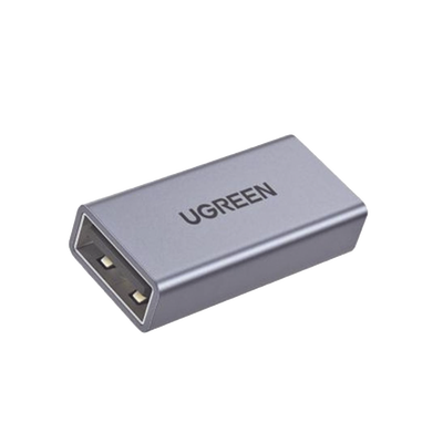 Adaptador USB-A hembra a USB-A hembra / USB 3.0 / Velocidades de Transferencia de Datos de hasta 5 Gbps / Carcasa de Aluminio / Compacto y Portátil / Plug & Play / Compatible con versiones anteriores de USB.