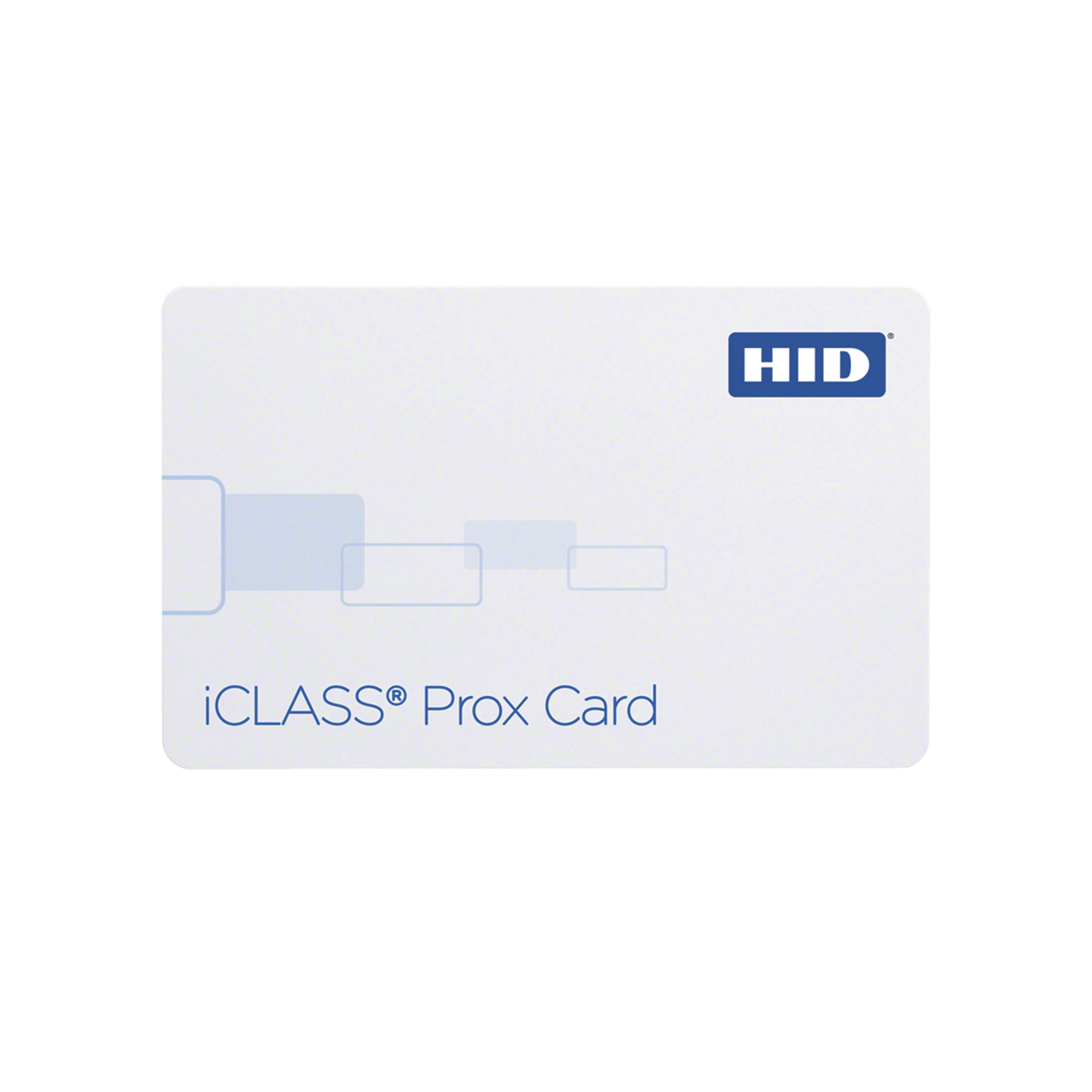 Tarjeta DUAL iClass + Proximidad 2120/ PVC Compuesto/ Garantía de por Vida/ Preprogamada a 26 bits