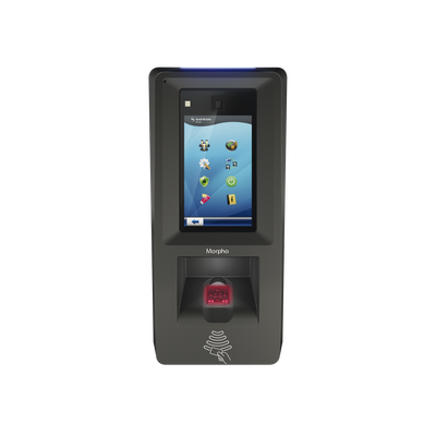 Lector de Huellas Serie Sigma Extreme iClass-FFD con lector Mifare   PoE, IP65, IK09 aprobado por FBI