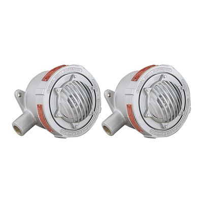 Bocina Vibratone a prueba de explosiones para exterior y ubicaciones peligrosas, 120Vca, negra