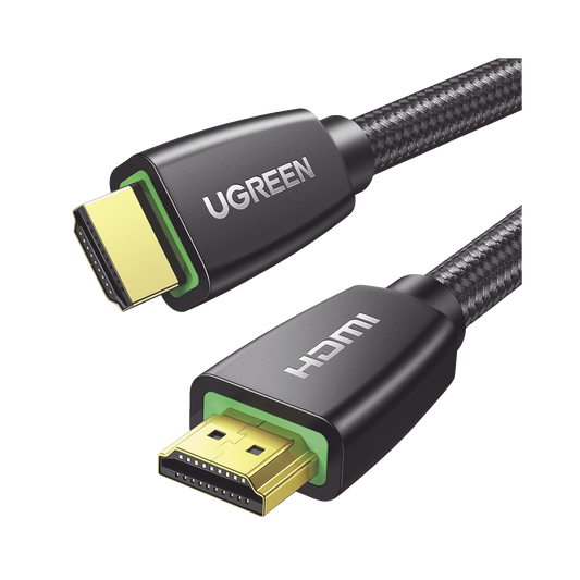 Cable HDMI 2.0  de Nylon Trenzado / 10 m / 4K@60Hz / HDR / 3D / HEC (Canal Ethernet HDMI) / ARC (Canal de Retorno de Audio / Color Profundo de 48 bits / Audio de 32 canales / HDCP 2.2 /Audio DTS: X / 18 Gbps / Blindaje de 4 capas