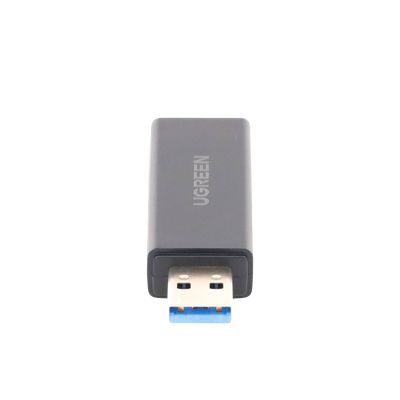 Lector de tarjetas SD portátil USB 3.0 de doble ranura / adaptador de tarjeta de memoria flash concentrador para TF SD Micro SD SDXC SDHC MMC RS-MMC Micro SDXC Micro SDHC UHS-I