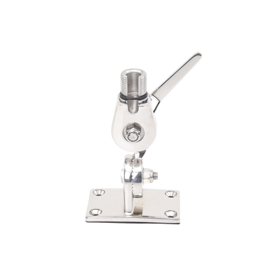 Montaje rotativo de acero inoxidable, 4 posiciones, rosca estándar 1”-14