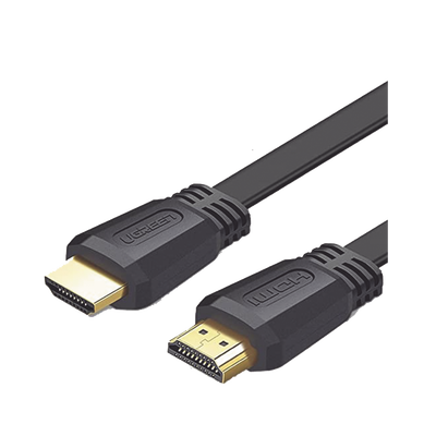 Cable HDMI 2.0 Plano de 3 m / 4K@60Hz / HDR / 3D / HEC (Canal Ethernet HDMI) / ARC (Canal de Retorno de Audio) / Color Profundo de 48 bits / Audio de 32 canales / HDCP /Audio Dolby True HD 7.1 / 18 Gbps / Estañado y Triple Blindaje / Anti Interfere