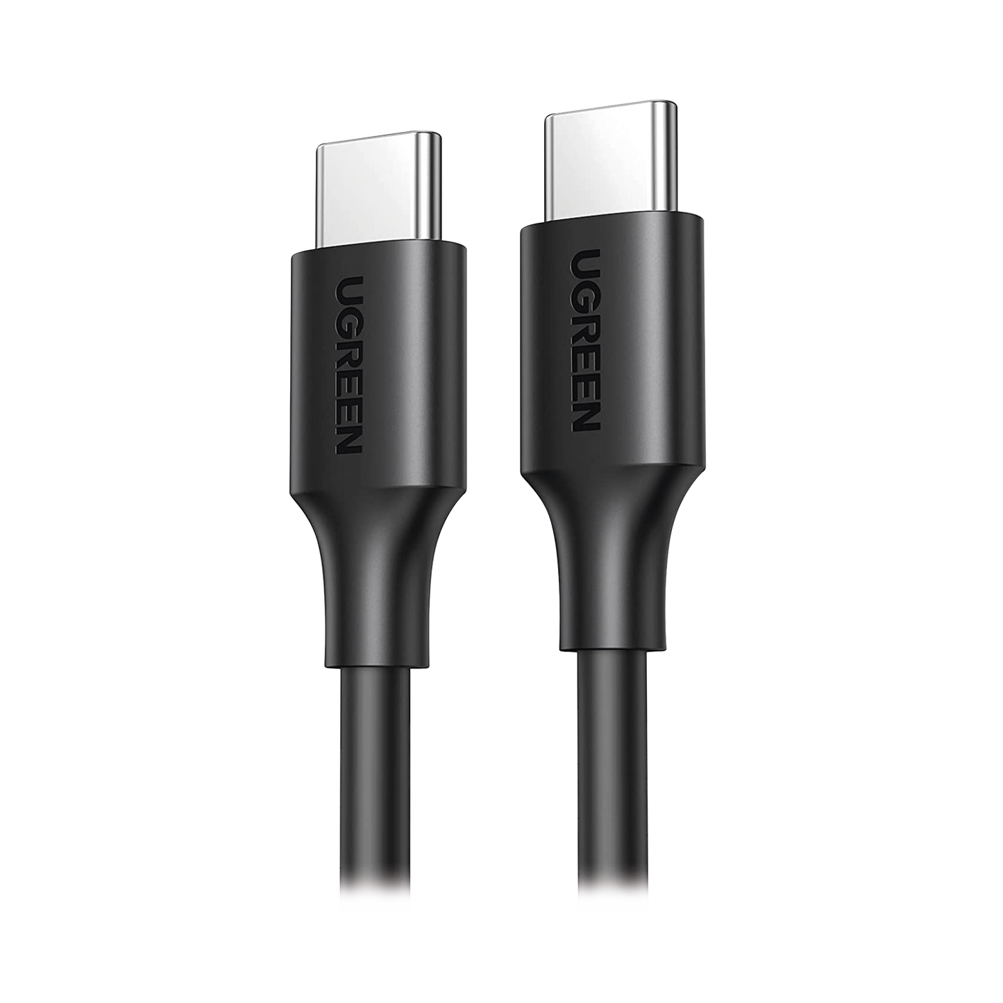 Cable USB-C a USB-C | 1 Metro | Carga Rápida de hasta 60W | Transferencia de datos de 480 Mbps | PD3.0 | QC 4.0/3.0/2.0 | FPC | AFC | Duradero y Flexible| Caja ABS | Cubierta de TPE | Color Negro | 2 años de Garantía.