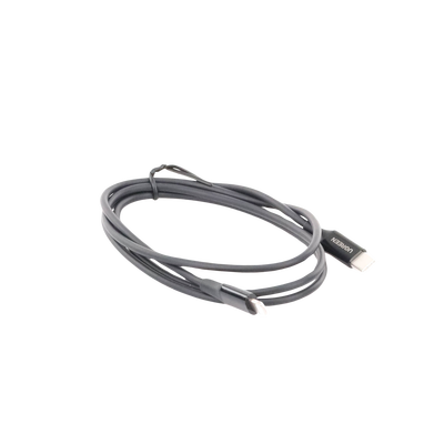 Cable USB-C a Lightning | 1 Metro | Certificado MFi | Carga Rápida 60W | 480 Mbps | PD | Conector C94 | Adecuado para iPhone, iPad y iPod | Protección Integrada | Caja de ABS | Cubierta de TPE | Color Negro | 2 años de Garantía