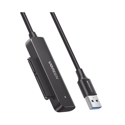 Cable Adaptador SATA a USB 3.0 | SATA 3.0/2.0 | Soporta HDD y SSD de 2.5" | Soporta S.M.A.R.T, TRIM, UASP | No Requiere Adaptador de Corriente | Cable 50 cm.