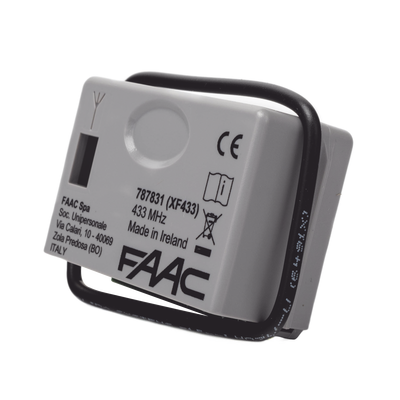 Receptor inalámbrico XF 433 para operador FAAC S418