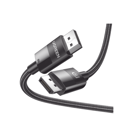 Cable DisplayPort 1.4 | Longitud 2m | Versión DP1.4 | 8K 7680x4320 a 60 Hz | Soporta 3D | HDR | Blindaje Interno Múltiple | Nylon Trenzado | Soporta 32.4Gbps.