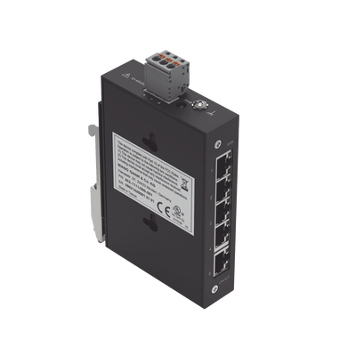 INDUSTRIAL ECO SWITCH 5 PUERTOS 1000 BASE-T NEGRO