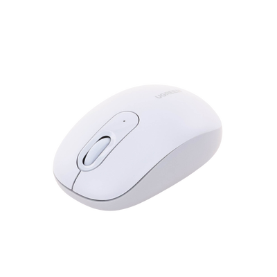 Mouse Inalámbrico 2.4G 800/1200/1600/2400 DPI / Función de 3 botones / Alcance 10m / Silencioso / Ergonómico / Anti-caída y Anti-interferencias / Color Dusty Blue / Batería Alcalina AA (incluida).