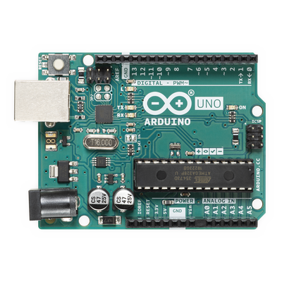 Arduino UNO REV3 / Una gran herramienta para iniciar en el mundo de la electrónica y la programación,  Chip reemplazable,  Adaptador para batería 9v