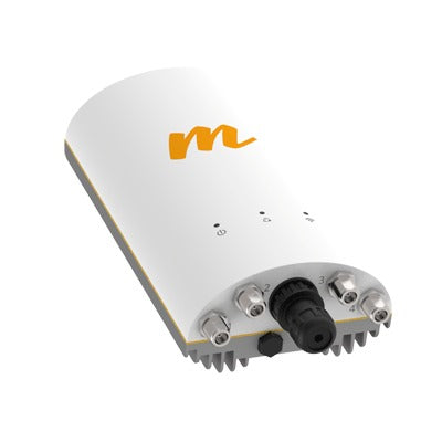 Punto de Acceso de 1.5 Gbps / MU-MIMO 4x4 / 4.9-6.4 GHz / 4 Conectores N-hembra / Hasta 100 clientes concurrentes / Incluye POE y cable de alimentación / Soporta monitoreo en la nube
