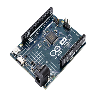 Arduino UNO REV4 MINIMA / Ideal para proyectos embebidos / Convertidor digital a analógico  DAC / ADC de 14 Bits / RTC / USB Tipo C