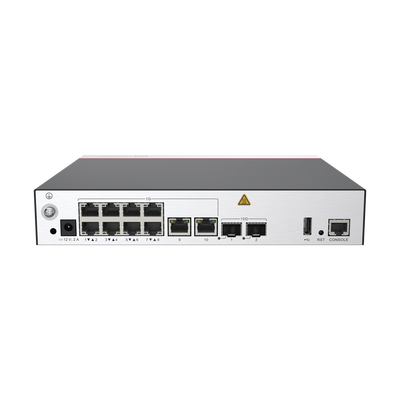 Controladora de Puntos de Acceso / 10 puertos 10/100/1000 Mbps / 2 puertos 10GE SFP+ / Hotspot 2.0 / Roaming Capa 2 y 3 / Rendimiento 10 Gbps / Soporta 128 APs / Hasta 1024 Clientes