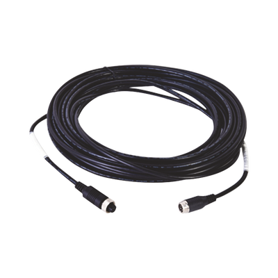 Cable Extensor de Vídeo y Audio de 12 Metros / Conector Tipo Aviación / Compatible con Cámara TURBO Móvil HIKVISION