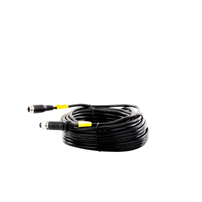 Cable Extensor de Vídeo y Audio de 14 Metros / Conector Tipo Aviación / Compatible con Cámara TURBO Móvil HIKVISION