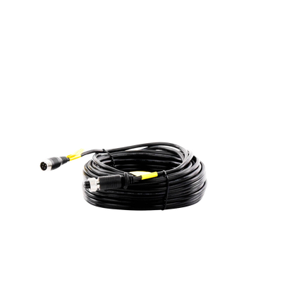 Cable Extensor de Vídeo y Audio de 14 Metros / Conector Tipo Aviación / Compatible con Cámara TURBO Móvil HIKVISION