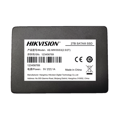 SSD PARA Videovigilancia Móvil / 2 TB / 2.5" / Alto Performance / Uso 24/7 / Resistente en Alta Temperaturas