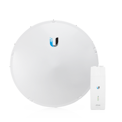 Radio de Backhaul de alta capacidad hasta 1.2 Gbps, banda licenciada 11 GHz (10.7-11.7 GHz), Incluye antena AF-11G35 y un duplexer banda alta AF-11-DUP-H