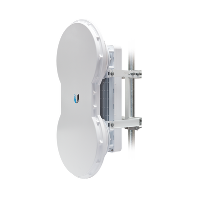 Radio de Backhaul de alta capacidad full duplex con antena integrada de 23 dBi, con tecnología airFiber hasta 1.2 Gbps, 5 GHz (5725 - 6200 MHz)