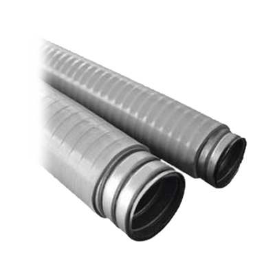 Tubo Flexible tipo Liquidtight de 1" (25 mm). Acero + PVC. Rollo de 30 Metros.