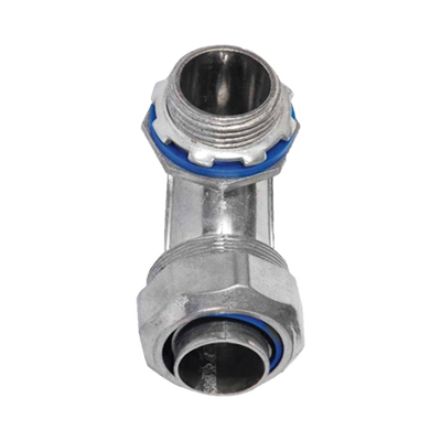 Conector Curvo para tubo tipo Liquidtight de 3/4"  (19 mm). Compatible con ANC-COT34.