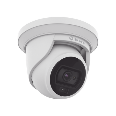 Cámara IP Tipo Flateye con luz blanca Antivandálico 4 Megapíxel / Lente 3 mm / 20M IIluminacion / WDR 120db / IP67 / IK10 / H.265 & WiseStream