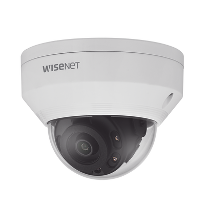 Cámara IP Tipo Domo Antivandálico 4 Megapíxel / Lente 3mm / IR 20M / WDR 120db / IP66 / IK10 / H.265 & WiseStream / POE 802.3af