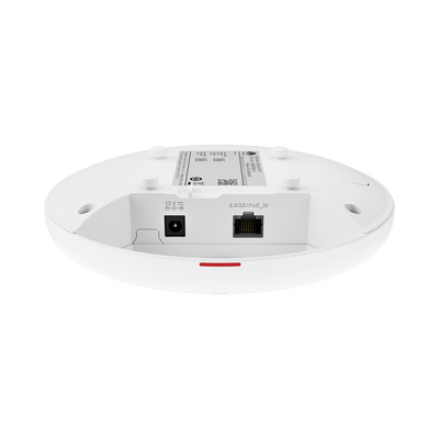 Punto de Acceso Wi-Fi 7 /  3.57 Gbps / MU-MIMO 2x2 (2.4GH y 5GHz) / Smart Antenna más cobertura / Instalación en techo y pared / Seguridad WP3 / 1 Puerto 2.5GE / Puerto USB (Para expansion IoT) /  Con Administración Gratuita