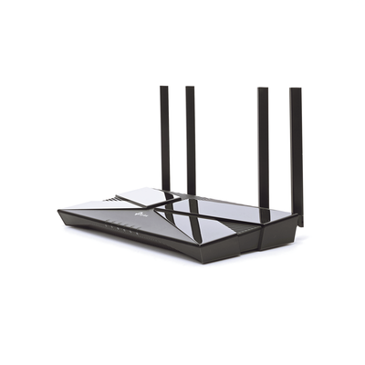 Router WiFi 6 AX 1500Mbps / MU-MIMO 2X2 y OFDMA / 1 Puerto WAN 10/100/1000 Mbps / 4 Puertos LAN 10/100/1000 Mbps / 4 Antenas Beamforming