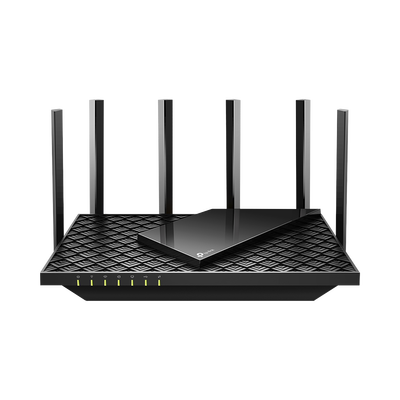 Router WiFi 6 Doble Banda / AX5400 MU-MIMO 4X4 y OFDMA / 1 puerto WAN 10/100/1000 Mbps / 4 puertos LAN 10/100/1000 Mbps / 1 puerto USB 3.0 /  6 potentes antenas / Administración App (Tether) o Página web / Protección HomeShield