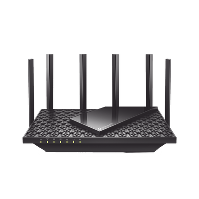 Router Triple Banda WiFi 6E / AX5400 MU-MIMO / 1 Puerto WAN 1 10/100/1000 Mbps / 4 Puertos LAN 10/100/1000 Mbps / 1 puerto USB 3.0 / 6 antenas de alta ganancia / OneMesh ™