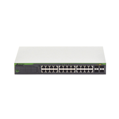 Switch Gigabit WebSmart de 24 puertos 10/100/1000 Mbps (4 x Combo) + 4 puertos gigabit SFP (Combo)