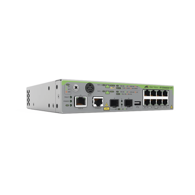 Switch Gigabit L3, 8x 10/100/1000-T PoE+, 1x 10/100/1000-T PoE-in, 2x SFP, 1x PSU, PoE pass-through