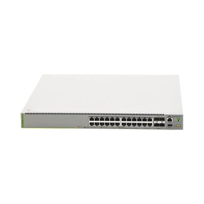 Switch L3, Stack, 20 puertos 1G POE+, 4 MultiGigabit POE+, 4 puertos SFP+, PSU FIJA