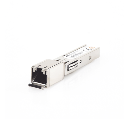 Transceptor MiniGbic SFP 10/100/1000 Mbps, distancia 100 m conector RJ-45