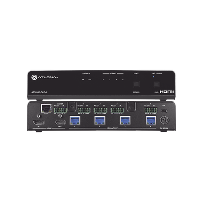 4K/UHD HDBASET HDMI 1 X 4 DISTRIBUTION AMPLIFIER