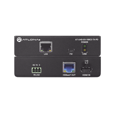 Transmisor HDBaseT 4K/UHD HDMI con alimentación remota de más de 100 M con Ethernet, control y PoE