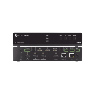 FIVE-INPUT UNIVERSAL SWITCHER WITH WIRELESS PRESENTATION LINK EU MODEL