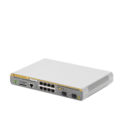 Switch Administrable Capa 3, 8 puertos 10/100/1000 Mbps + 2 puertos SFP Gigabit