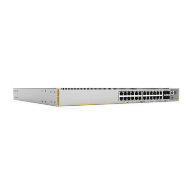 Switch L3 Stackable Switch, 20x 10/100/1000-T PoE++, 4x 100M/1G/2.5G/5G-T PoE++, 4x SFP+ Puertos con doble fuente hotswap